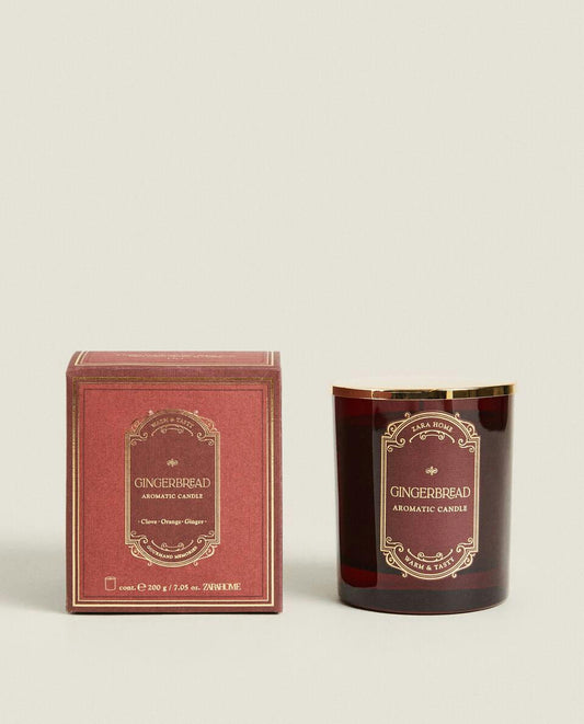 GINGERBREAD SCENTED CANDLES