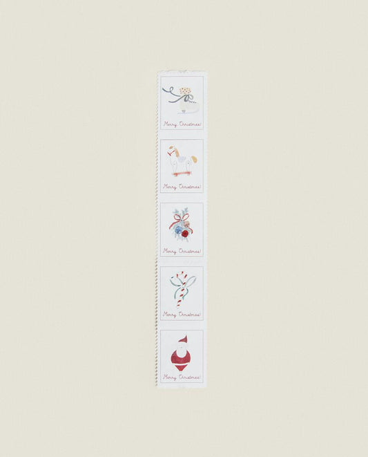 PACK OF CHILDREN¡¯S CHRISTMAS ADHESIVE STAMPS (PACK OF 25)