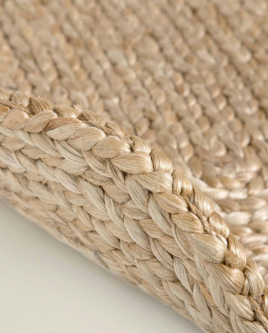 OVAL JUTE DOORMAT