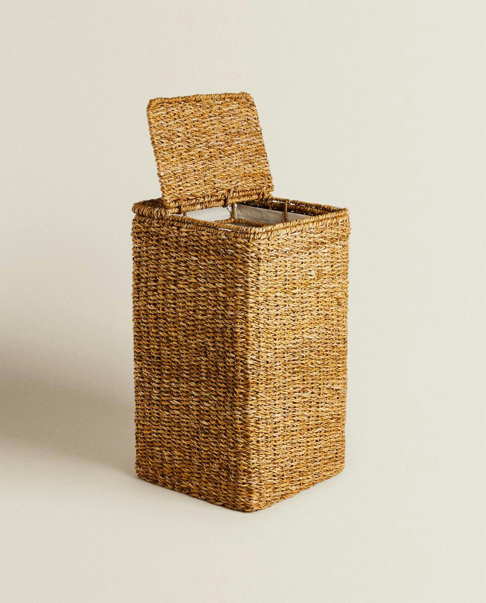 WOVEN LAUNDRY BASKET