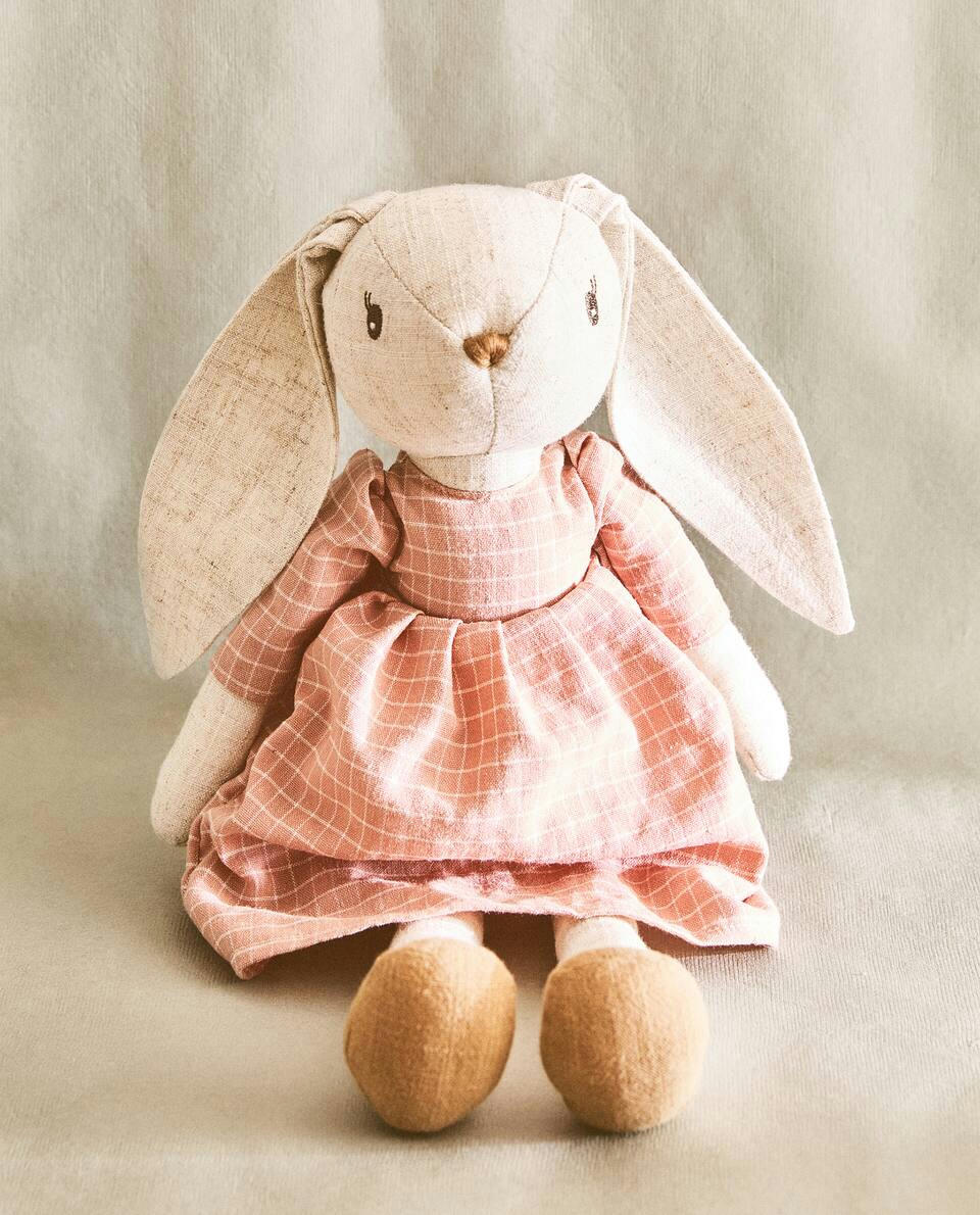 CHILDREN'S BUNNY SOFT TOY