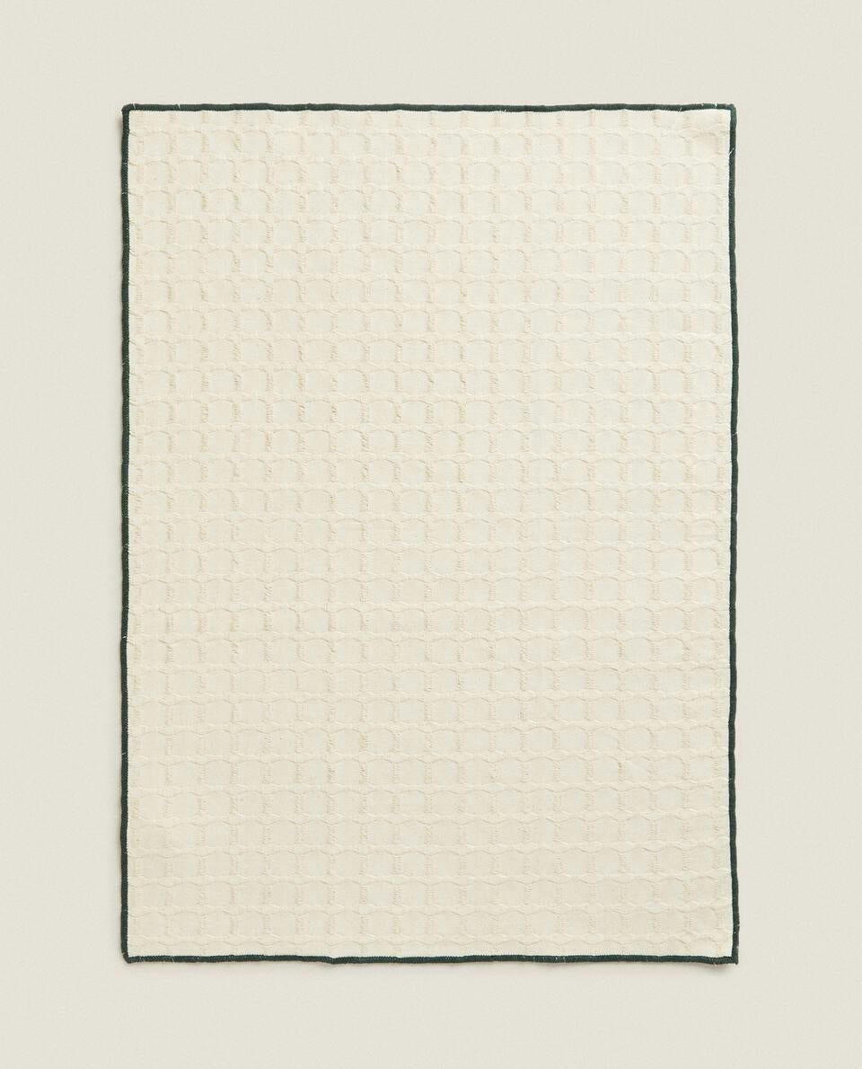 PACK OF WAFFLE COTTON CHRISTMAS TEA TOWELS (PACK OF 2)