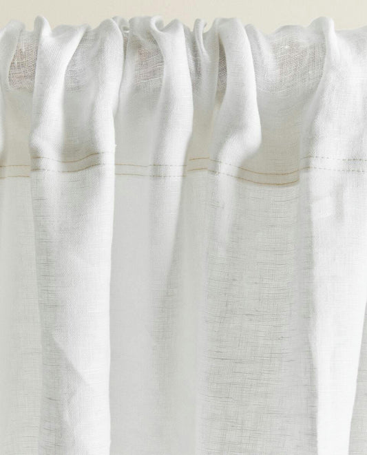 WASHED LINEN CURTAIN