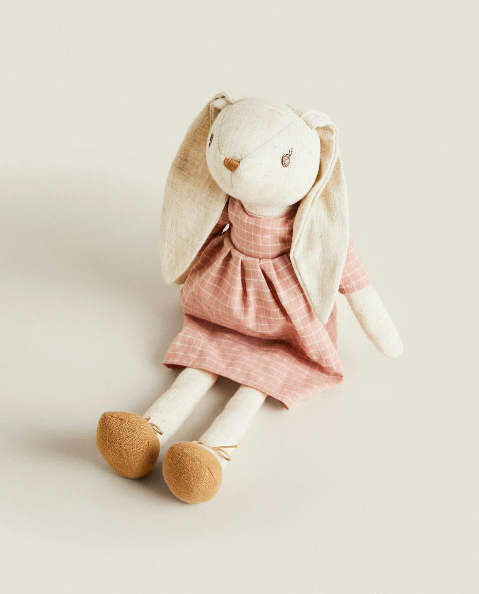CHILDREN'S BUNNY SOFT TOY