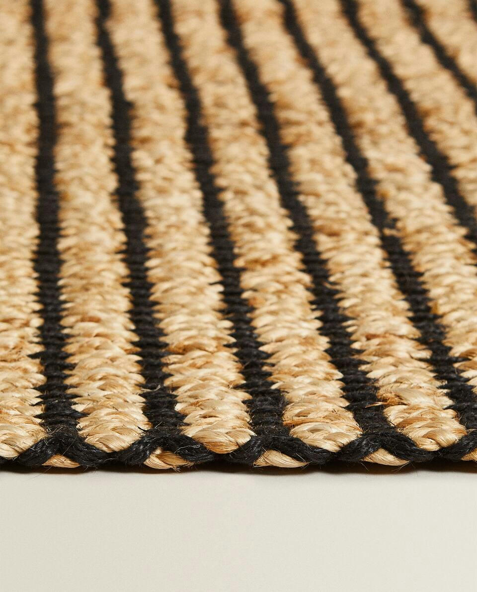 NON-SLIP JUTE RUG