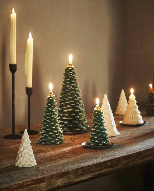 CHRISTMAS TREE DECORATIVE CANDLE