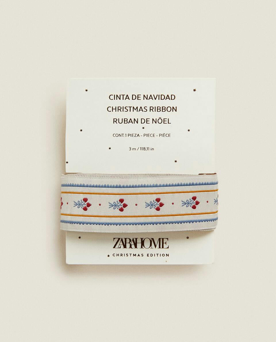 CHILDREN¡¯S REVERSIBLE CHRISTMAS GIFT WRAPPING RIBBON