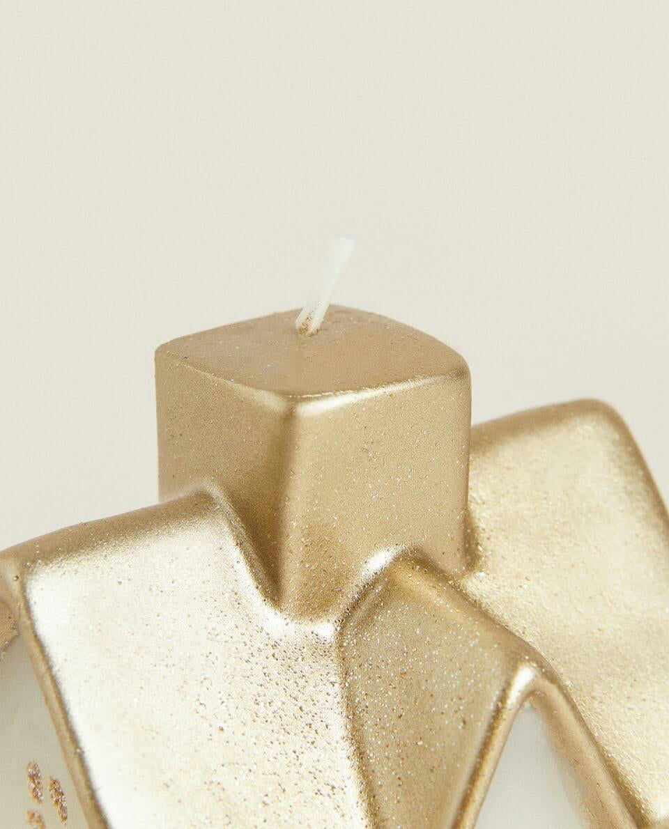 CHRISTMAS HOUSE DECORATIVE CANDLE