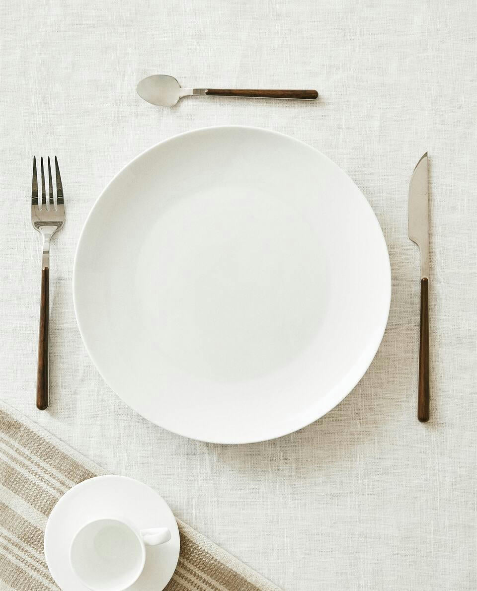 PLAIN BONE CHINA TABLEWARE