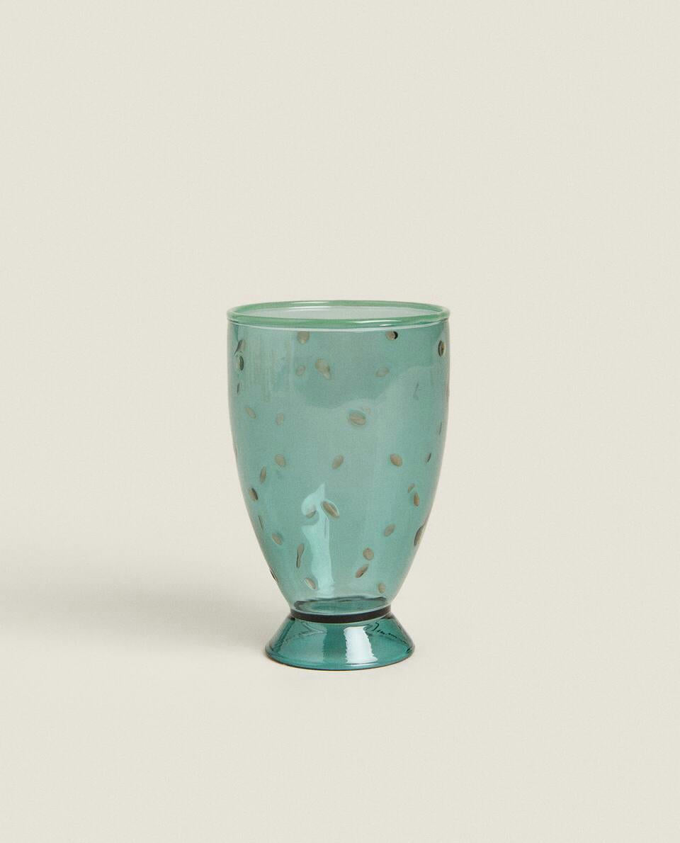 BOROSILICATE GLASS WITH DOTS