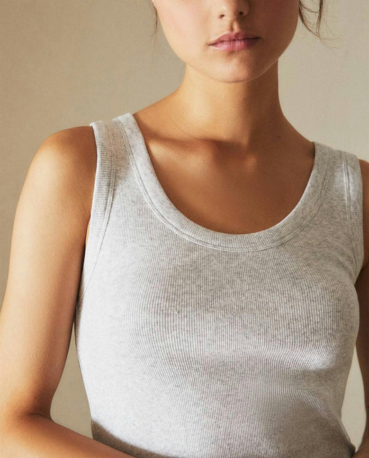 RIBBED T-SHIRT