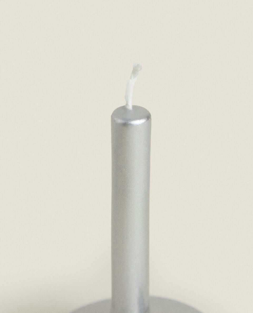 PACK OF CHRISTMAS CYLINDRICAL CANDLESTICKS (PACK OF 3)