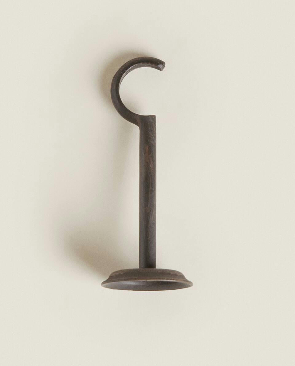 METALLIC CURTAIN RAIL HOOK