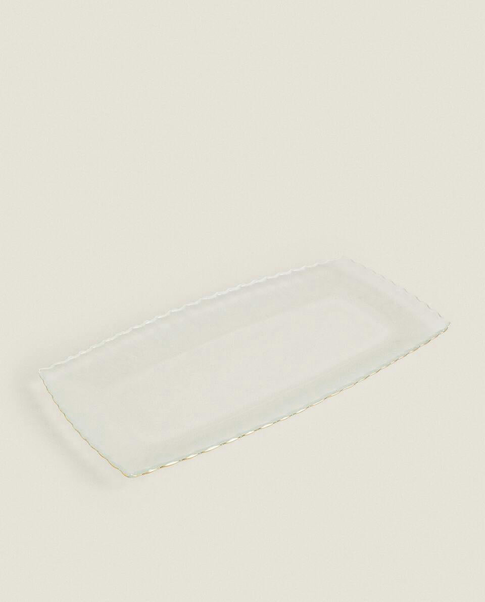 CHRISTMAS TRANSPARENT GLASS SET