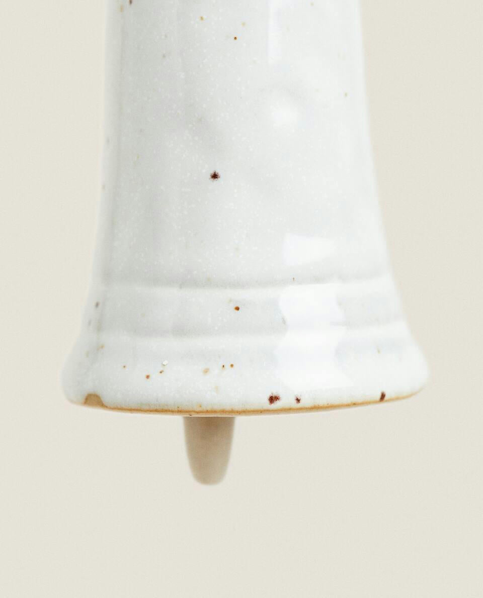 CHRISTMAS CERAMIC BELL DECORATION