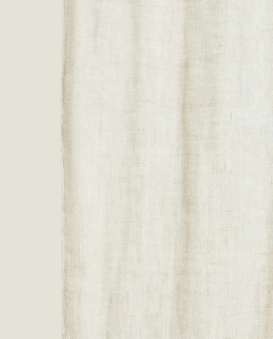 DOUBLE-FACED LINEN CURTAIN