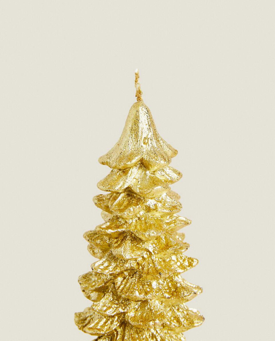 CHRISTMAS TREE DECORATIVE CANDLE