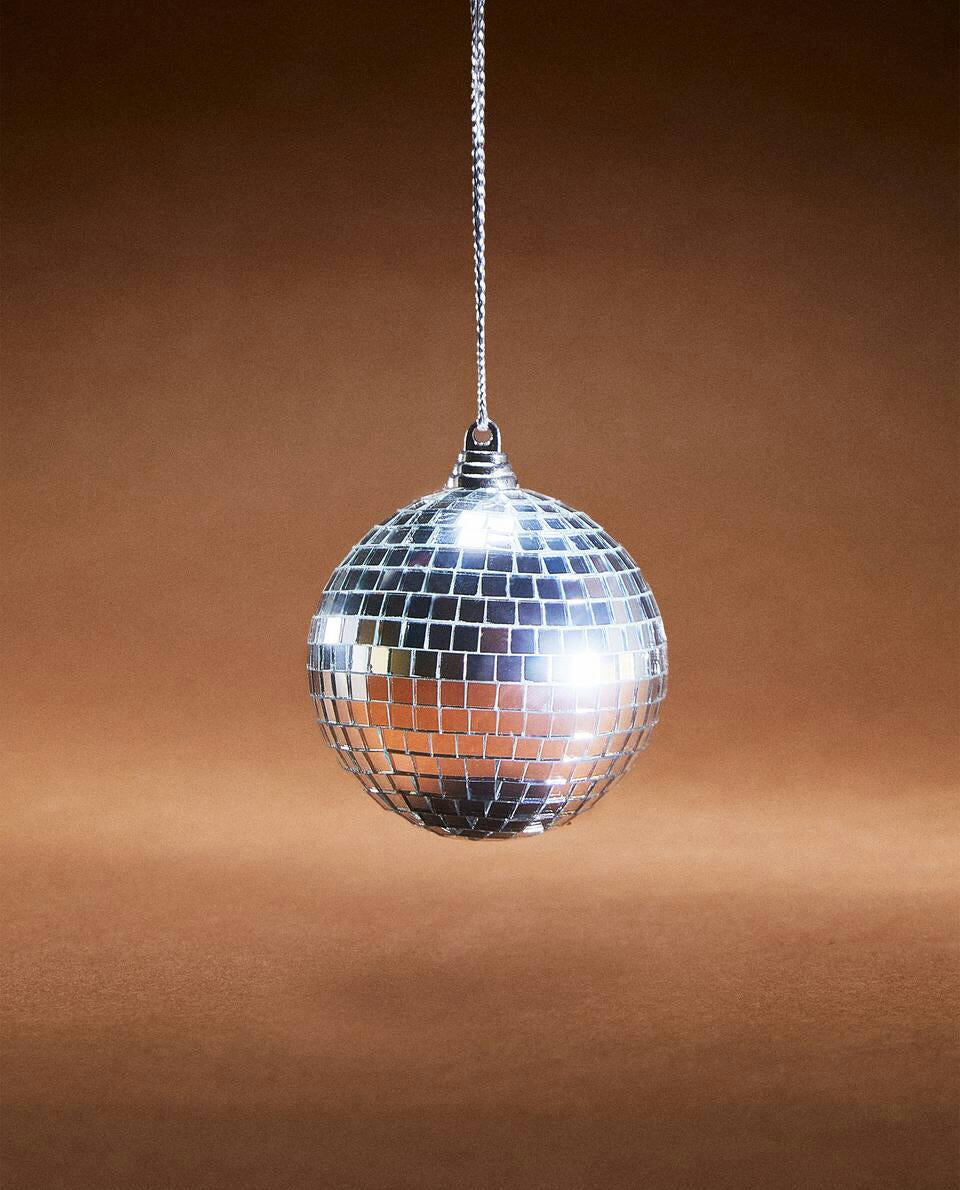 CHRISTMAS DISCO BALL DECORATION