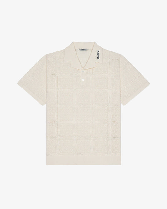 RESORT CROCHET POLO