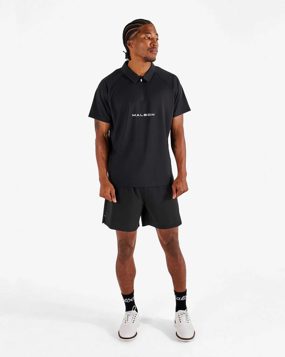 PERFORMANCE ZIP RAGLAN POLO
