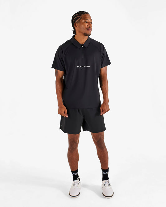 PERFORMANCE ZIP RAGLAN POLO